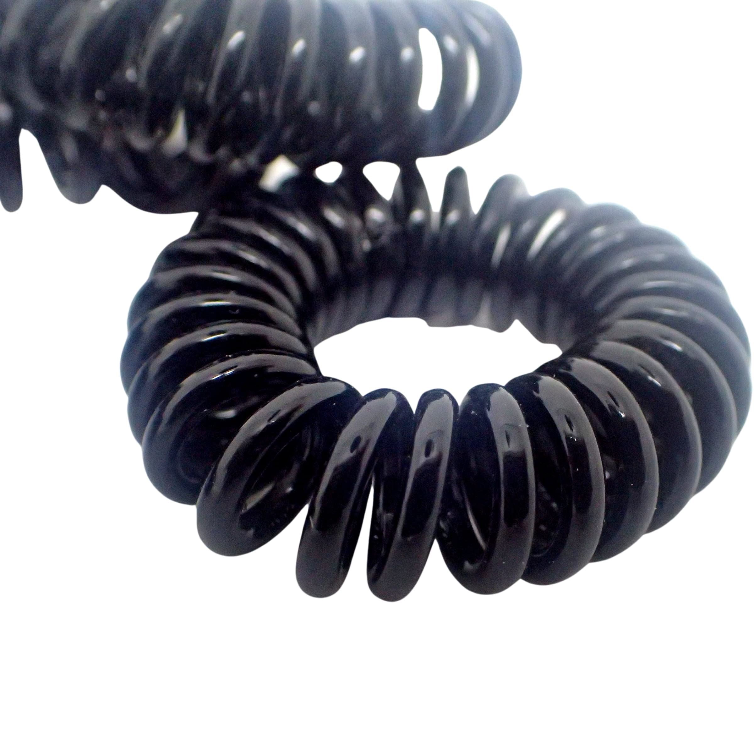 Spiral Hair Ties for Girls and Women, Hair Accessories for Girls, Hair Bobbles, Hair Elastics, Hair Bands for Women, Hair Scrunchies, Elastic Bands for Hair